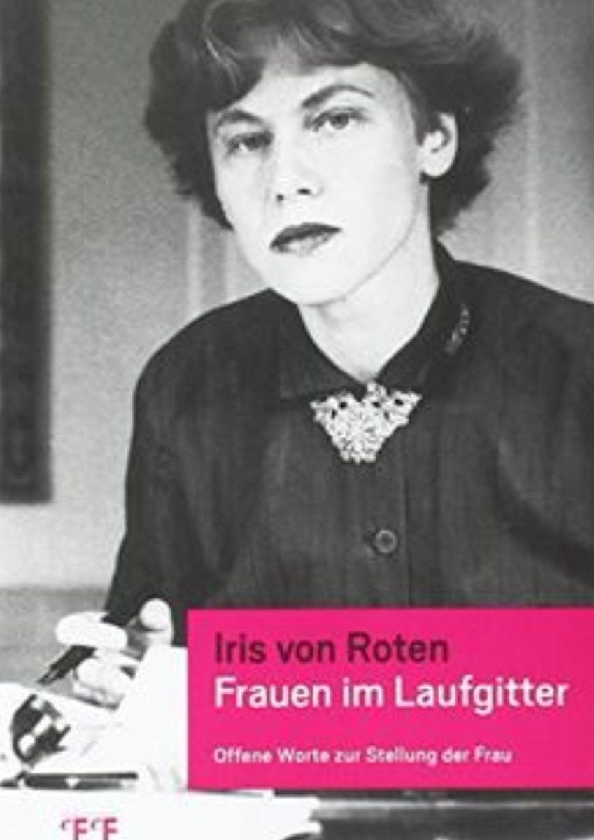 Letnapark's tweet photo. Gegen "Bettle, hungre, stirb"!

Iris von #RotenMeyer  *2.4.1917 - 11.9.1990 Basel; Juristin, Journalistin, Feministin, u.a. "Frauen im Laufgitter", 1958. Analyse der Lage der Frau, Forderung Gleichstellung uva

s. https://t.co/kGcIr0lhAp 
Die "Emanze" aus der Schweiz (scrollen;)) https://t.co/vo4YIco2vh