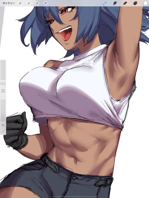 褐色腹筋腋おっぱい
やりたいこと全部やる 