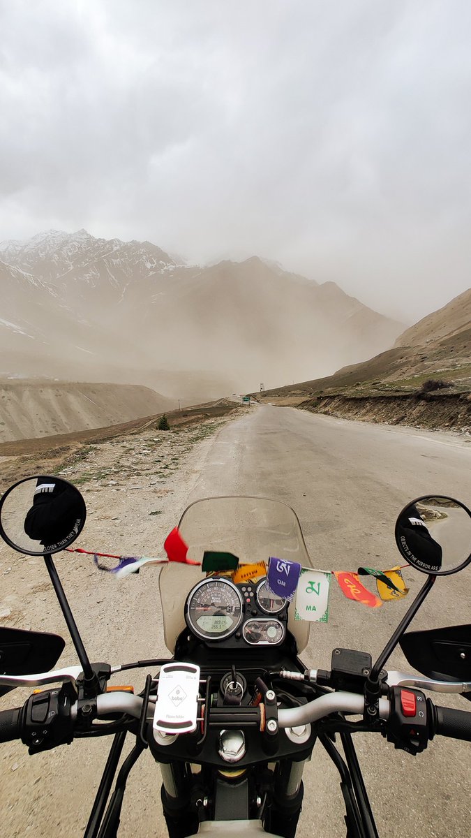 thejayeshsharma's tweet photo. Mad Max fury! 
Lahaul, Himalayas https://t.co/XeEGZjgH31