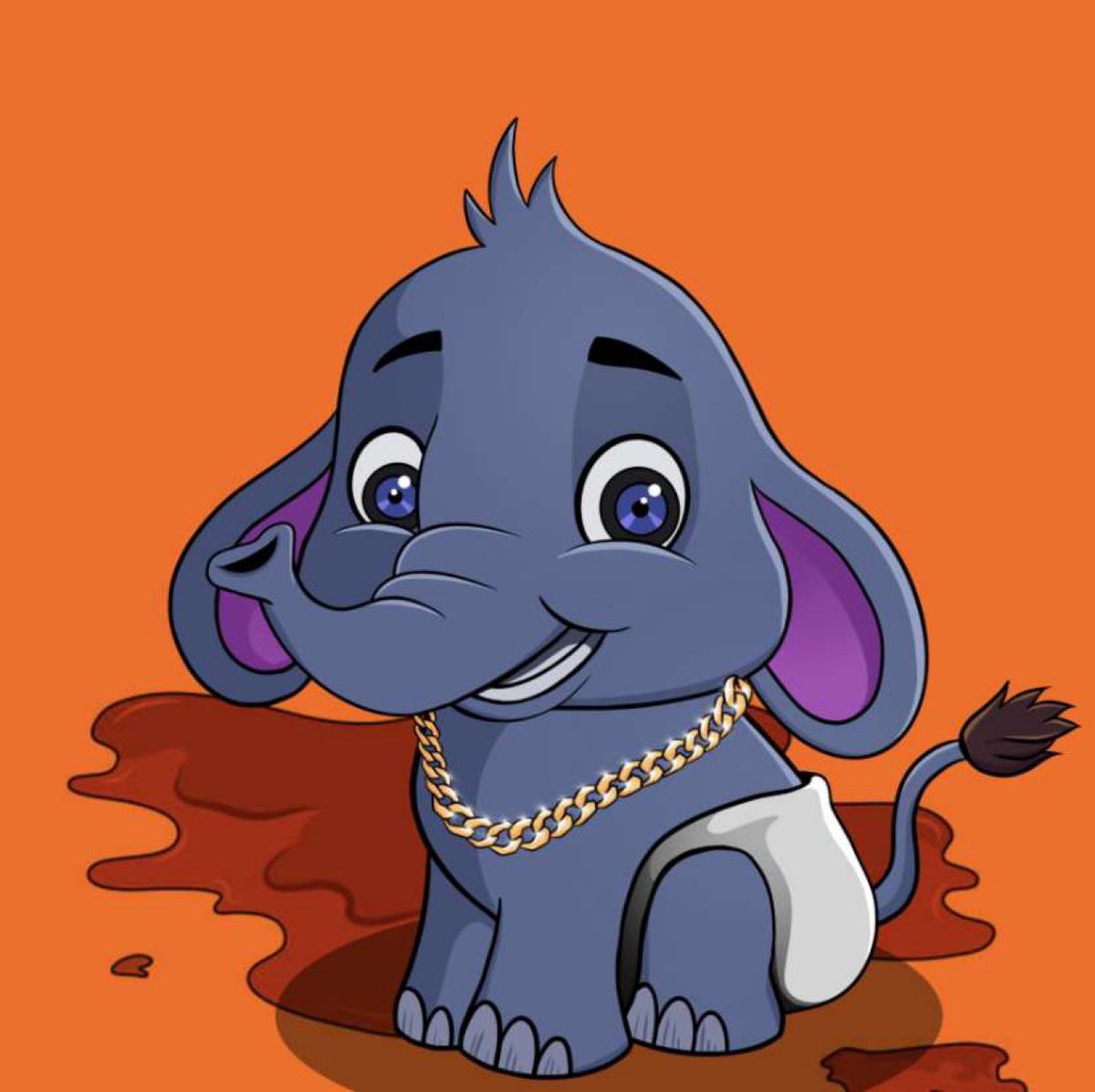 Drippy Elephants NFT Official tweet media