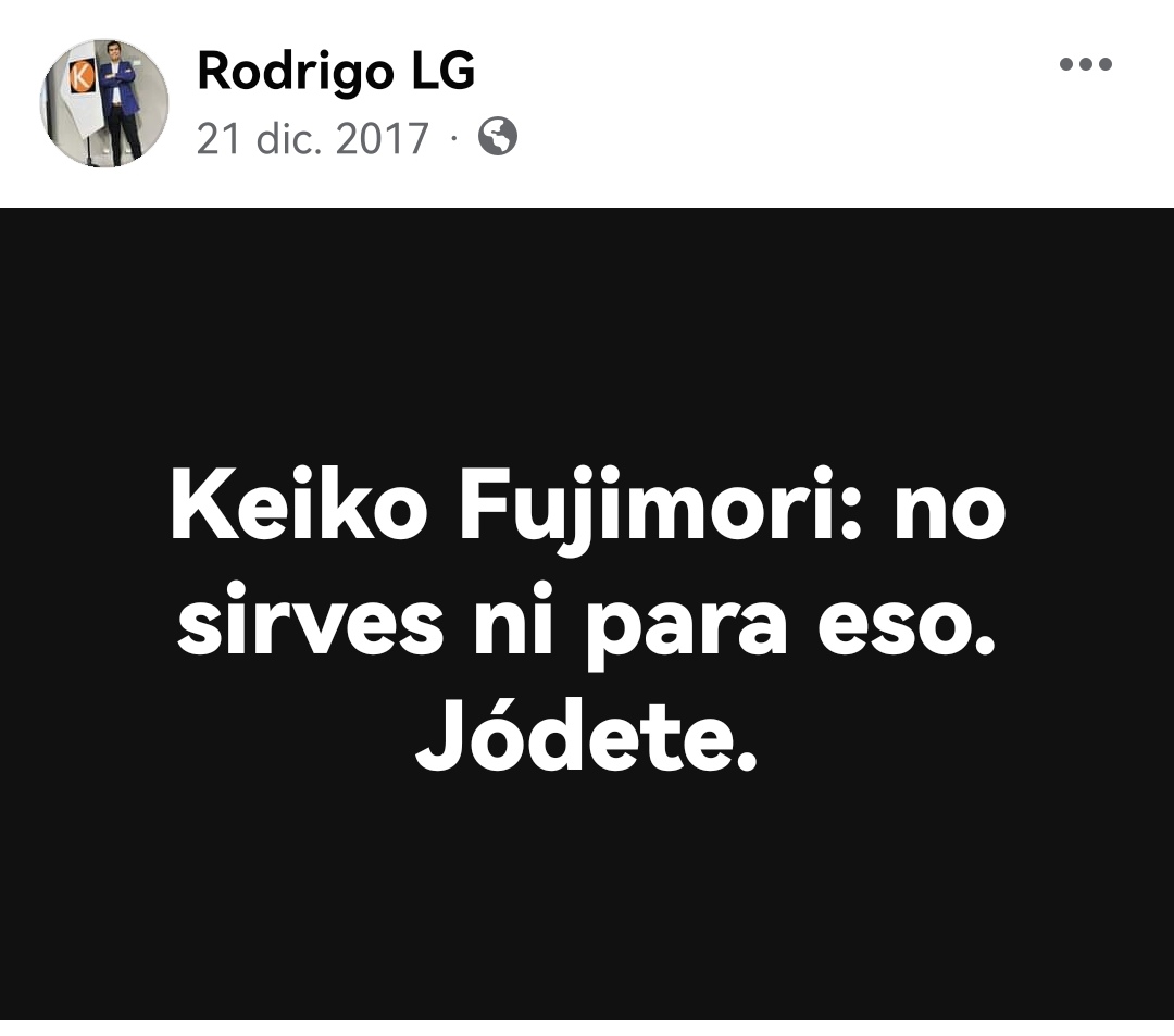 soyjesusaragon's tweet photo. @Imperium_peru ¿Qué se podría esperar de un camaleón? La Secretaria de Juventudes de Fuerza Popular debería fijarse y filtrar bien a las personas que entran. https://t.co/F1qPL2JtL4