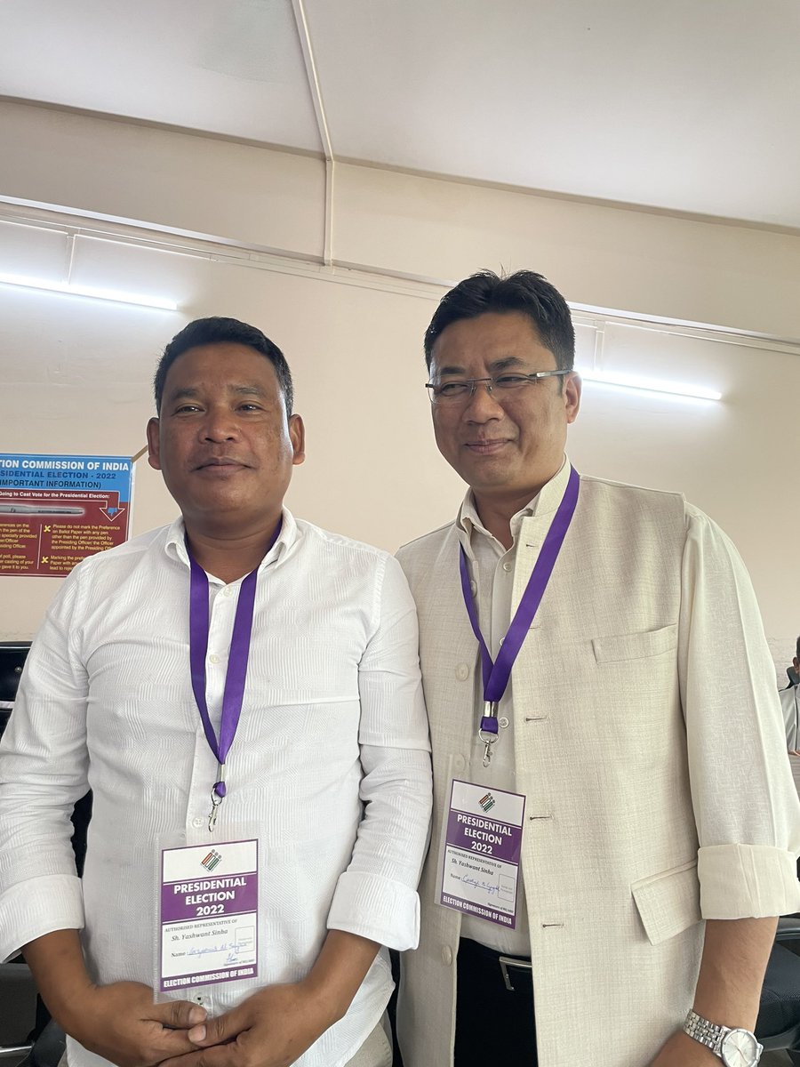 ShiraMiani's tweet photo. Wishing my two dearest colleagues &amp; leaders Shri George B Lyngdoh @georgeb_lyngdoh , MLA Umroi &amp; Shri Lazarus Sangma, MLA Chokpot a very happy &amp; blessed birthday! Wishing them all the success, good health &amp; happiness on this very special day. https://t.co/3v8L86i65e