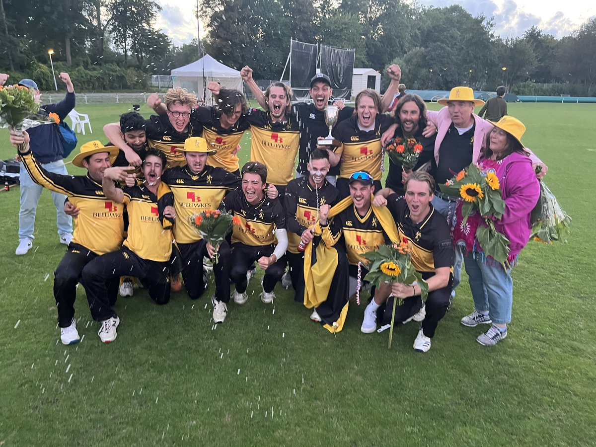 👑🦁🏏 LANDSKAMPIOEN 2022!! 💛🖤🏆