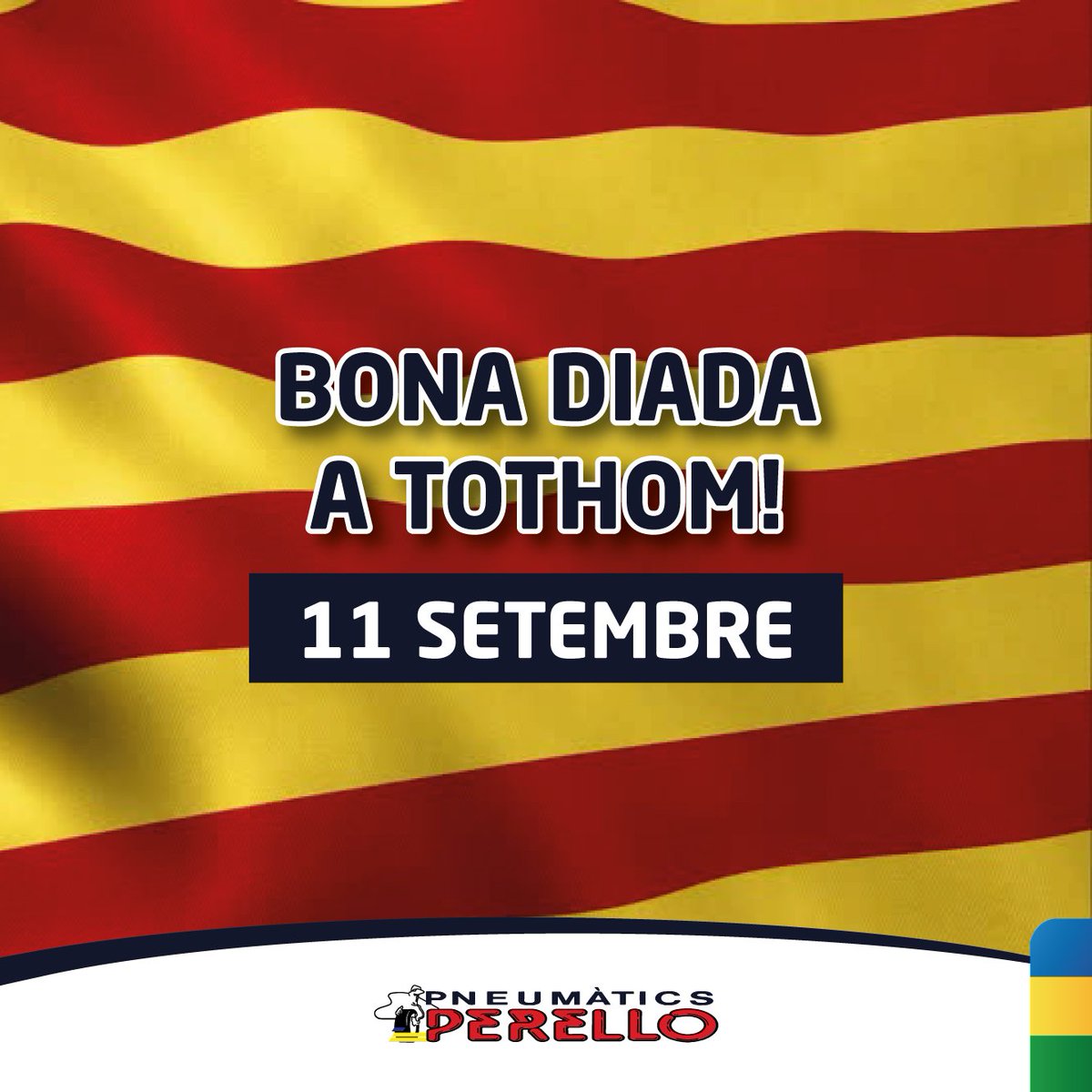 Molt bona diada de Catalunya a tots i totes 🙌🟡🔴🟡🔴🟡🔴🟡🔴🟡