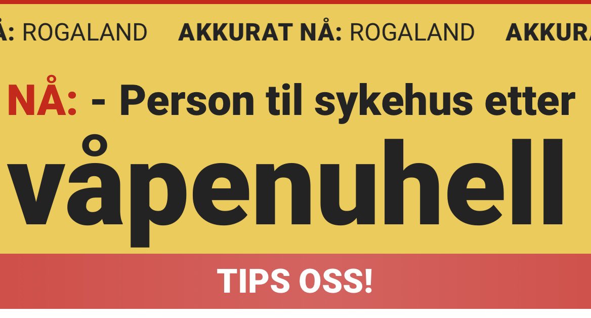 Er det virkelig så mye våpen i norske hjem? Opplever at det er mange hendelser med våpen for tiden - eller tar jeg feil?