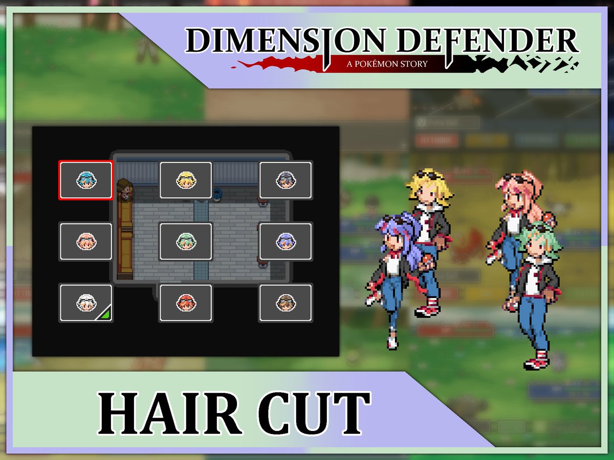 DimZenonos's tweet photo. ✨Dimension Defender✨

Here is the hairdresser, you can change your haircut for 500 Pokédollars. https://t.co/LXh2X0lGdN