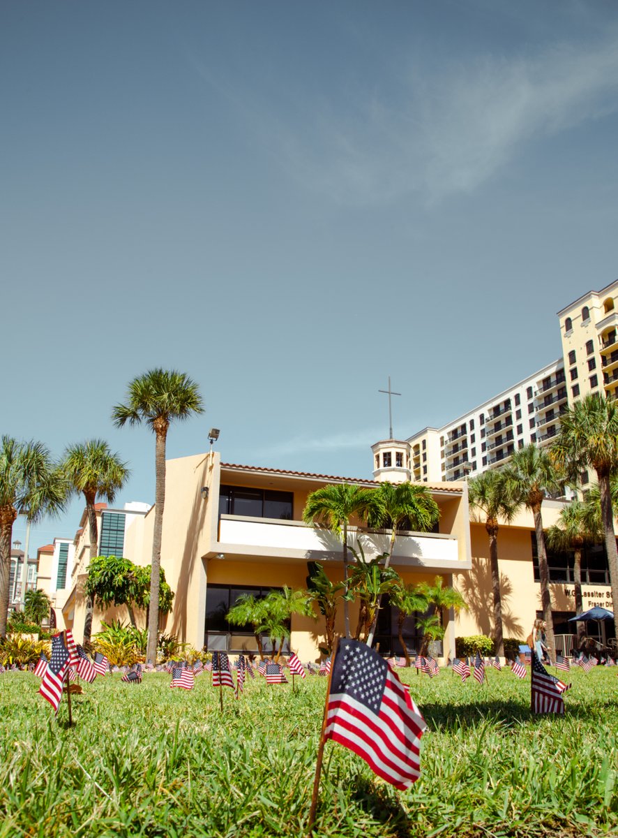 Today we honor the men and women who lost their lives on September 11, 2001 by placing flags on campus in their memory. It was a day that rewrote the course of history, and we are grateful for the bravery shown by so many. May we never forget.