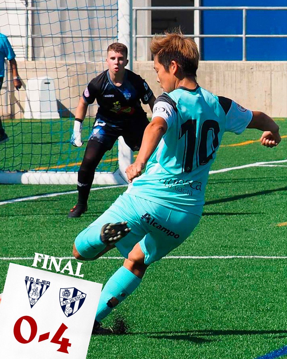 SDHuescaFem's tweet photo. FINAL | ¡Gran triunfo! 

Nos estrenamos con una buena victoria, demostrando una gran pegada y manteniendo la portería a cero. Akane y Royo Sanjuán anotaron en la primera parte, y un doblete de Manogué cerró el marcador.

¡Primer paso! ¡Este es el camino! 🚀

0-4 | #EjeaSDHFem https://t.co/0yVhVV0aYt