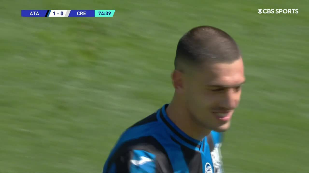 Mehri Demiral breaks the deadlock for Atalanta 💥

His first goal of the season 👏”