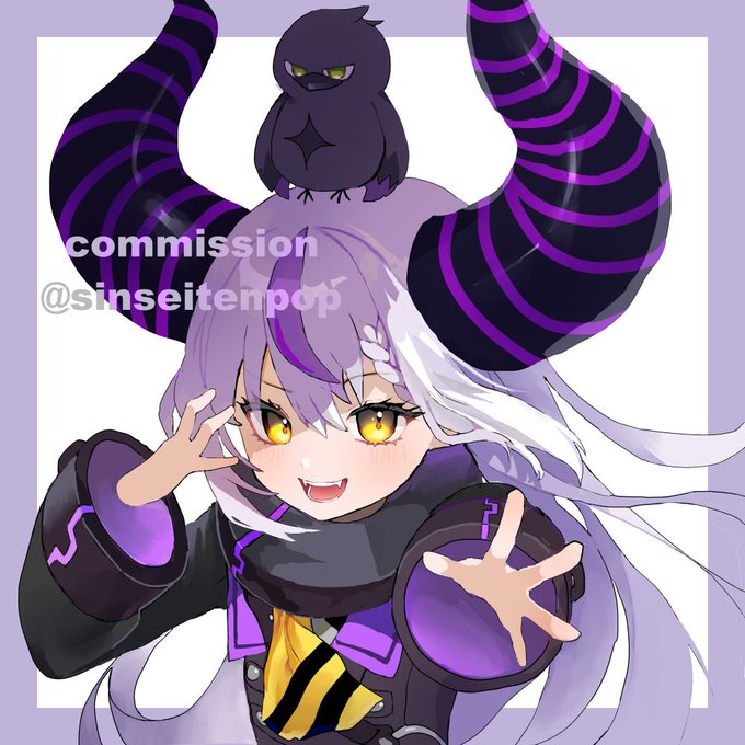 commission☆彡#ラプラスダークネス  #ラプラス・ダークネス#laplus_artdesu 