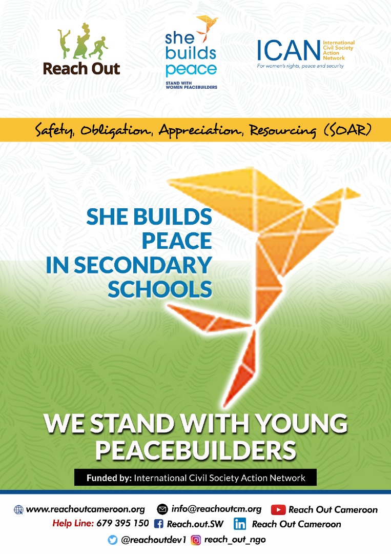 𝐖𝐞 𝐒𝐭𝐚𝐧𝐝 𝐰𝐢𝐭𝐡 𝐘𝐨𝐮𝐧𝐠 𝐏𝐞𝐚𝐜𝐞 𝐁𝐮𝐢𝐥𝐝𝐞𝐫𝐬. 
#YoungPeaceBuilders #YouthsForPeace #YouthInitiatives #youthparticipation @whatthewomensay @UEauCameroun @FESKamerun @WMCMediators @DefyhatenowWCA @CRbuildpeace @Camerounpeacec1 @Reachoutreo @CanadaCameroon