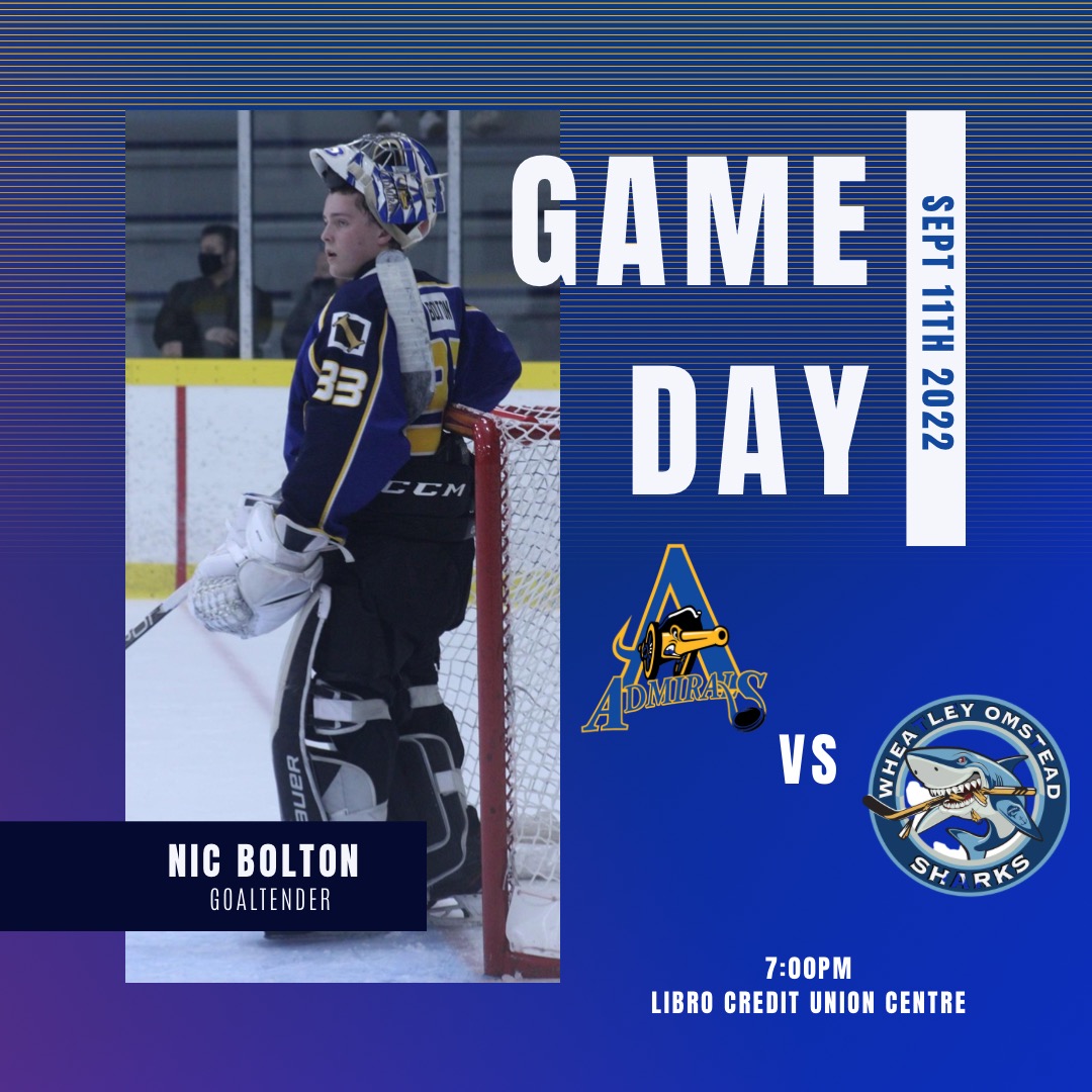 amherstburgjrc's tweet photo. Game Day

See you at the arena
7pm vs Wheatley https://t.co/G0Qvxu0Hnn