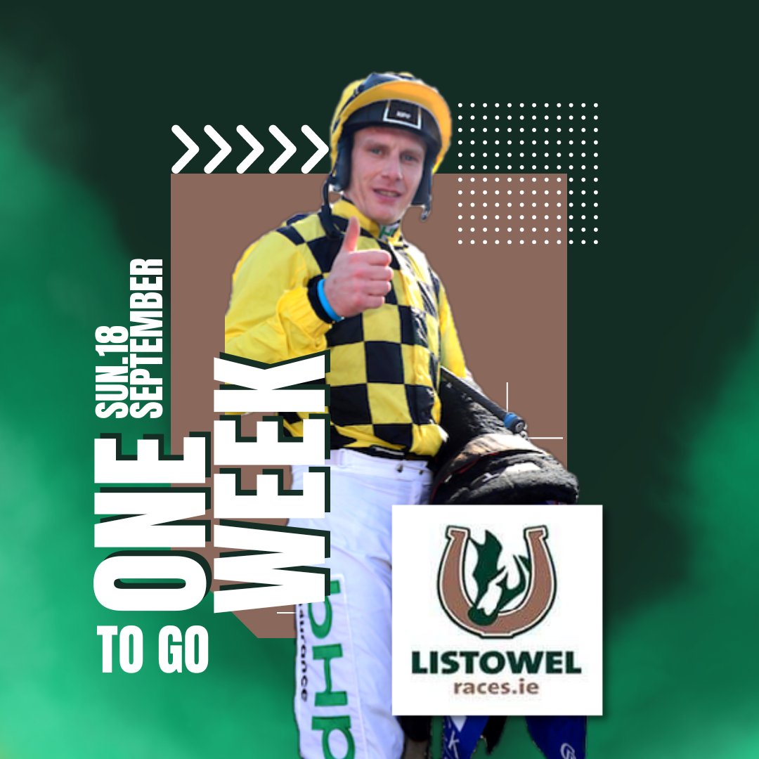 Listowel Races (@listowelraces) on Twitter photo The Harvest Festival is now just ONE WEEK AWAY😍
Remember, just keep calm, carry on and buy your tickets 🤩
Tickets ➡️ cutt.ly/jCUOJw5
#livemusic #festivalfashion #instagood #party #photography #listowelraces #iwillbethere #aproperdayout #flat #jumps The Harvest Festival is now just ONE WEEK AWAY😍
Remember, just keep calm, carry on and buy your tickets 🤩
Tickets ➡️ cutt.ly/jCUOJw5
#livemusic #festivalfashion #instagood #party #photography #listowelraces #iwillbethere #aproperdayout #flat #jumps