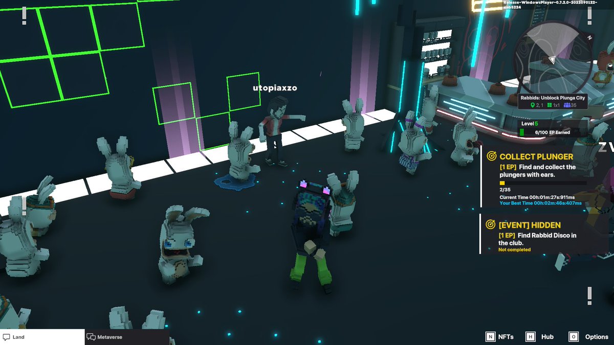 thechimpmonk1's tweet photo. @TheSandboxGame @RabbidsOfficial I just participated in the #SandboxAlphaS3Giveaway for a chance to win 500 SAND! Found the Disco Rabbid, check out my screenshot below!
👇 https://t.co/T7rWV3gYpy