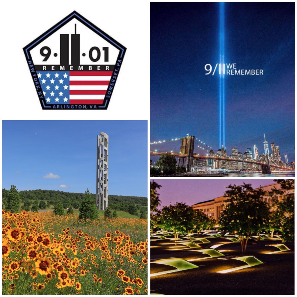 KCMOFireDept's tweet photo. On this 21st Anniversary, let us remember the victims, their family members, &amp; the Heroes affected by the attacks of 9/11/01.

Thank you for those that have served &amp; continue serving keeping us safe, here &amp; abroad. Keep them in your thoughts. 

#neverforget #Heros https://t.co/pVZQD9YIdl