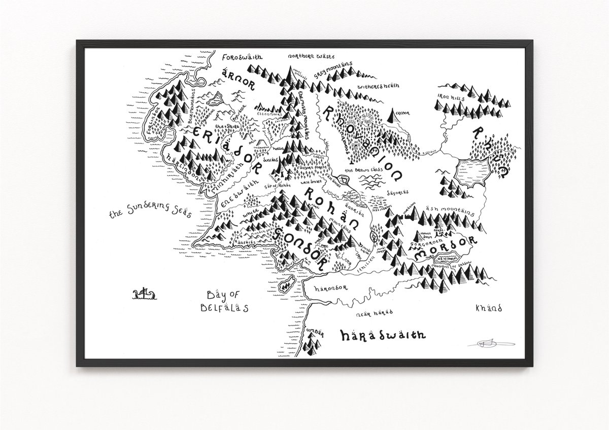 DanBell__'s tweet photo. If you're in the market for some early Christmas presents/a slice of Middle Earth or Hogwarts etc., all of my fictional map prints will be on sale for half price until next Sunday (the 18th) 🗺️

https://t.co/xDdn95MocP

RTs hugely appreciated! https://t.co/UzmKBA4Tzc