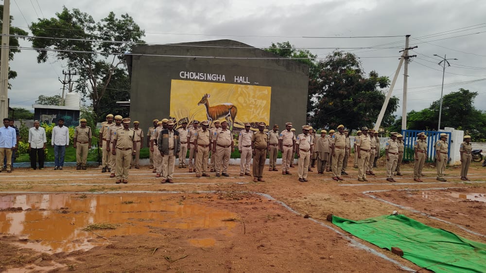 AmrabadTr's tweet photo. Paid respects &amp; floral tributes to the Forest Martyrs at Achampet Forest complex on the National Forest Martyrs Day. https://t.co/4ipTew0ooR