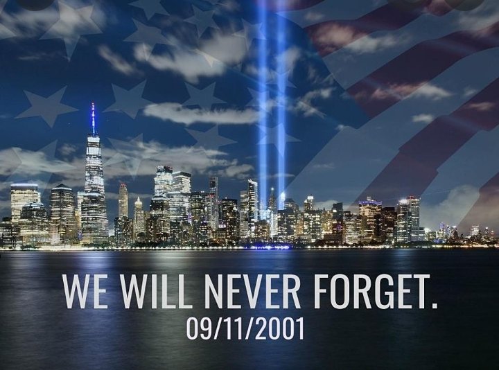 Never forgotten 💙 #NeverForget911 #911Anniversary #911Memorial