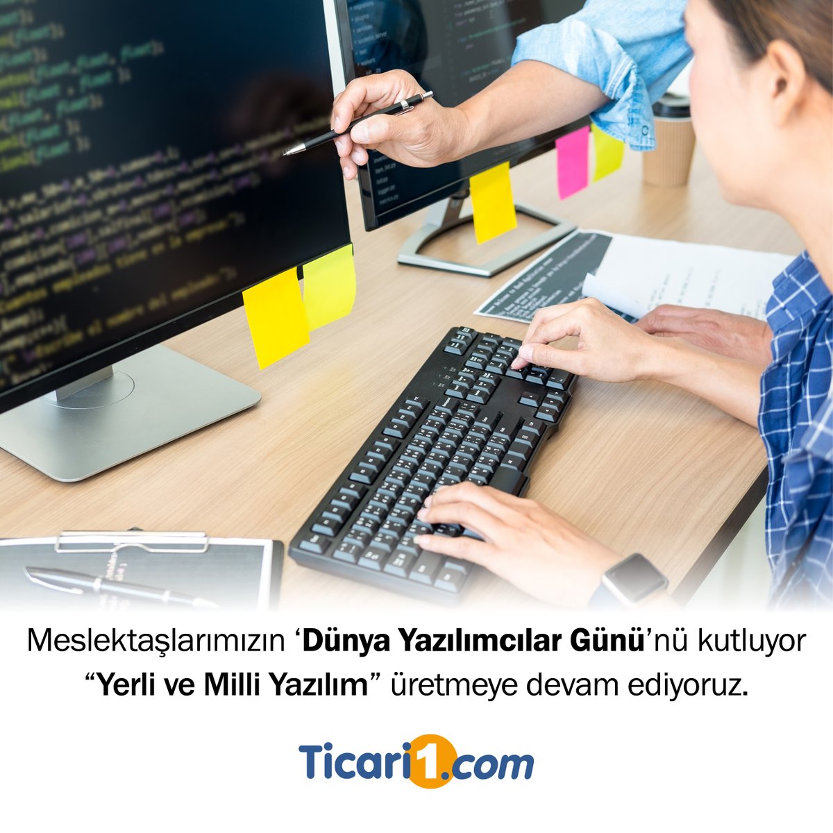 13 Eylül Yazılımcılar Günümüz Kutlu Olsun
ticari1.com
.
#ticari1 
#dünyayazılımcılargünü #yazılımcılargünü #programcı #yazılımcı #bilgisayarmühendisi #yerliyazılım #yerliüretim ##milliyazilim 
#ProgrammersDay #dayoftheprogrammer