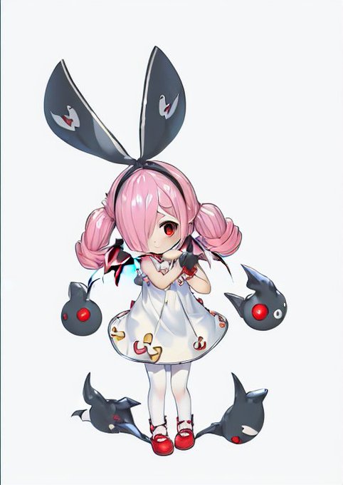 これも前あげた絵をAIくんにしあげてもらった
潰れてたりニュアンスはだいぶ変わってるけどクリーチャー感異形感は残ってていい感じ 