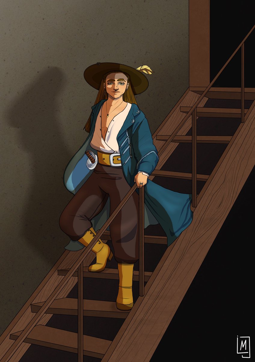 Pirate captain dropping by to say hello! I’ve been wanting to get more active on twitter so consider this my official hello!