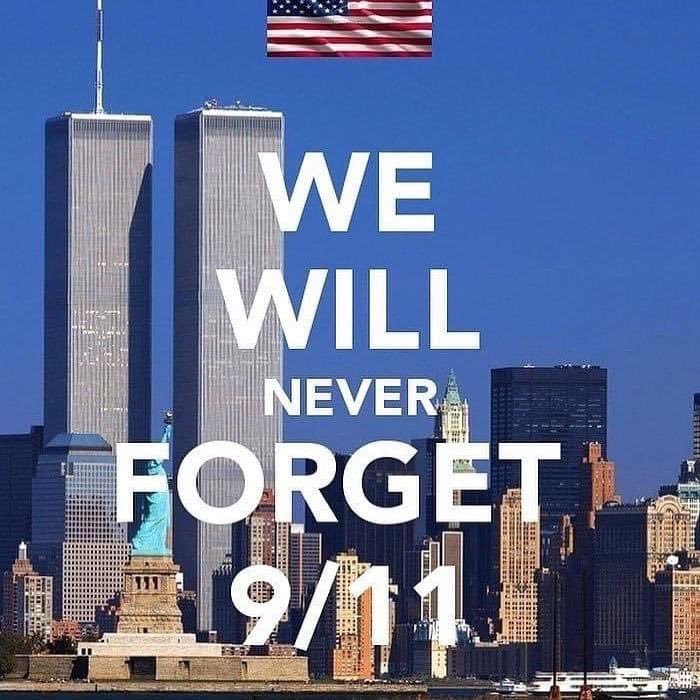 We will forever remember the unsung heroes of September 11th, the first responders and those whose livers were lost. Gone but never forgotten. #NeverForget