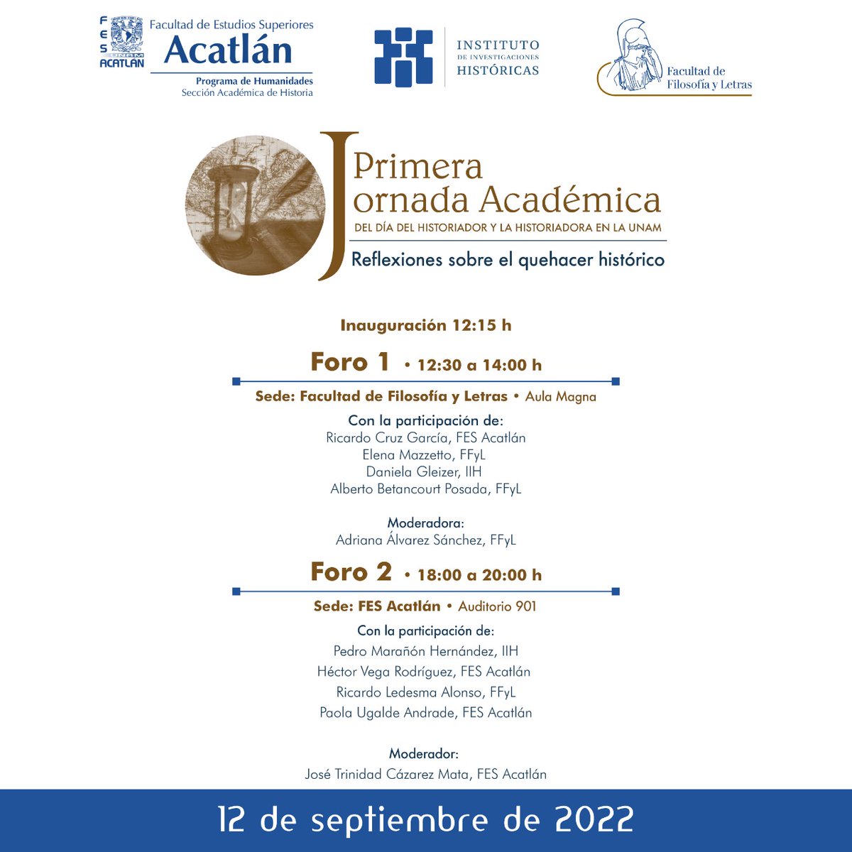 Es mañana: ¡las y los esperamos!