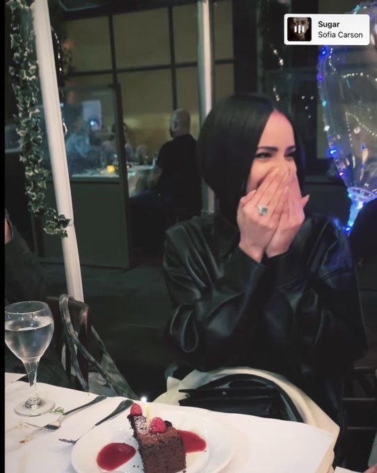 sofia carson thinker tweet media