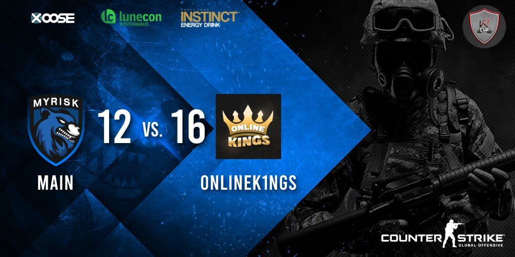 🏆 Ergebnisse <a href="/KRCup_de/">KRCup_CS</a> 🎮#CSGO #9 🏆

1. Match 🆚 <a href="/Eternal_Synergy/">Eternal Synergy</a> | 16 : 4
2. Match 🆚 <a href="/seee_ya/">SeeYa!</a> Academy | 16: 13
3. Match 🆚 #onlinek1ngs | 12 : 16

#ggwp #risewiththewolves