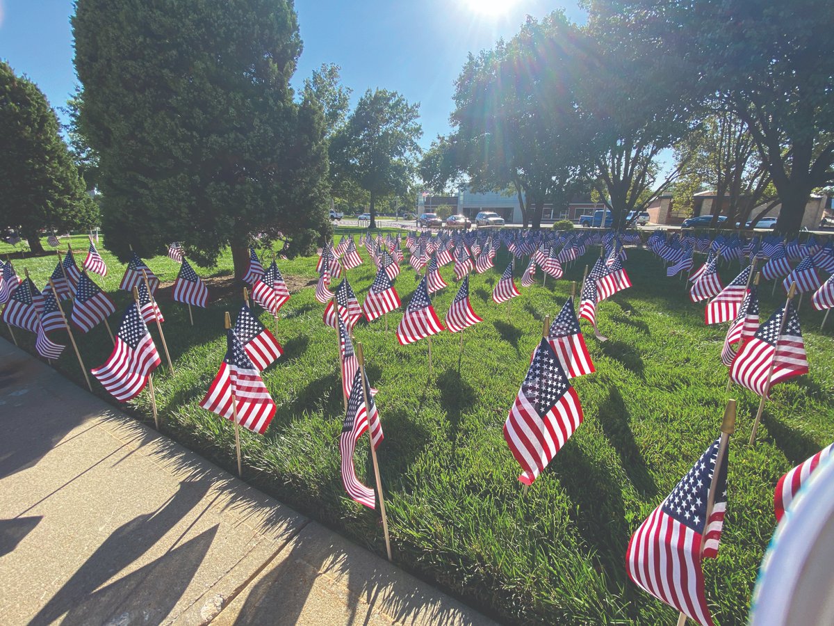 Today we are coming together as a community to honor those who lost their lives in the September 11th terrorist attacks. We will #NeverForget.