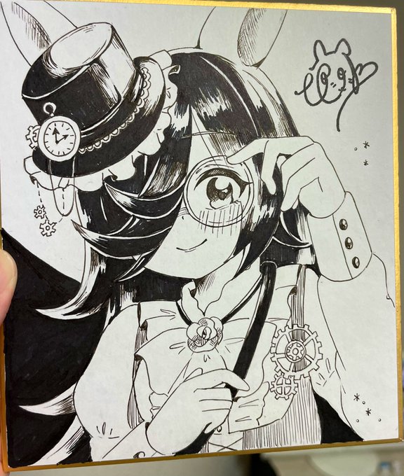 色紙②
スチームパンク衣装のライスちゃん⚙️ 