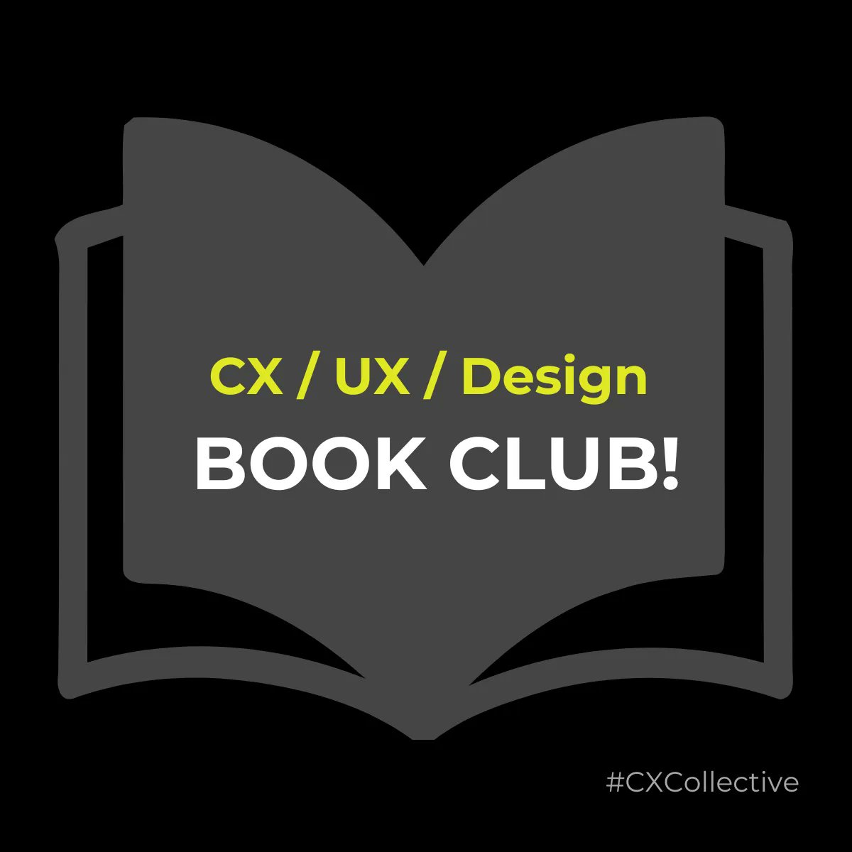 Introducing the CX Collective Book Club. Join us for one of our bi-monthly fireside chats on the latest design books and podcasts. buff.ly/3ASP92e #bookclub #design #hcd #cx #cxdesign #community