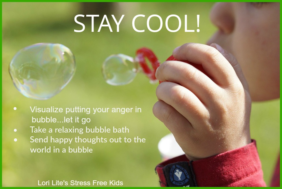Fun ways to soothe stress #mindfulnessforkids #reducestress