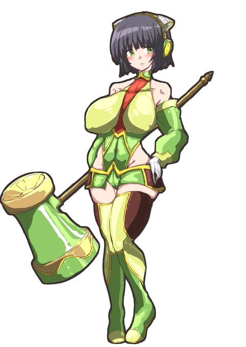 #日曜サンサンセイカさん
今日の対魔忍っぽいなにかです 