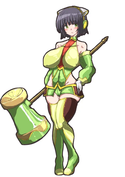 #日曜サンサンセイカさん
今日の対魔忍っぽいなにかです 