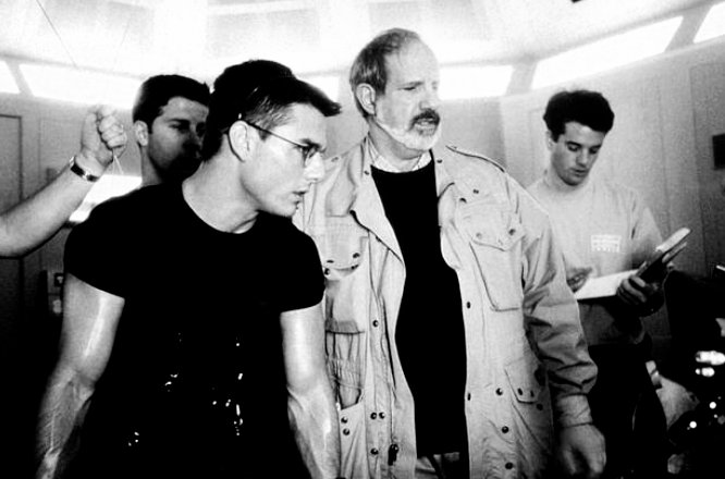 Happy Birthday to Mister Brian de Palma (sur le tournage de \Mission Impossible\) 