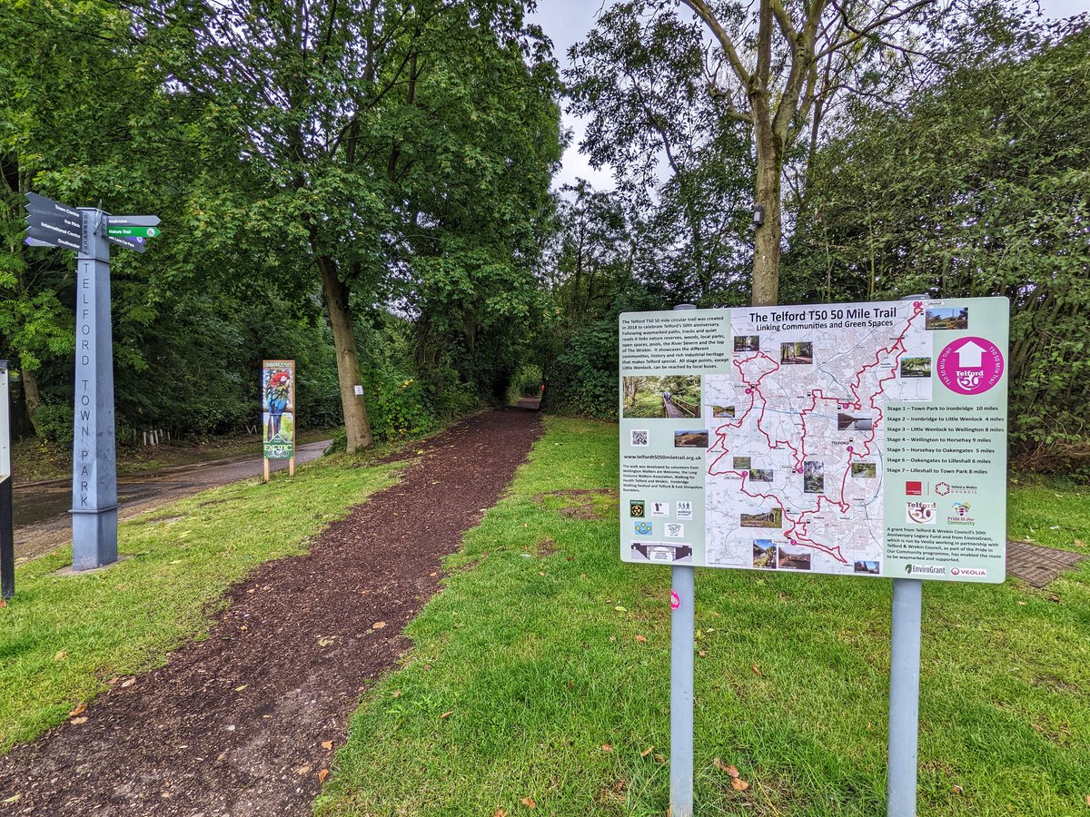PhotoWalk55's tweet photo. 15 mile walk St Georges to Ironbridge on the Telford T50 50 mile trail Stage1  #visitShropshire #stravaig #wanderlust #outdoors #nature #hikingtherapy #outdoorlife #OutdoorActive #walkingShropshire #ShropshireHills #GetOutside #ShropshireWalks #TelfordT5050MileTrail #T50 #Telford https://t.co/8Wozxo2Q8R