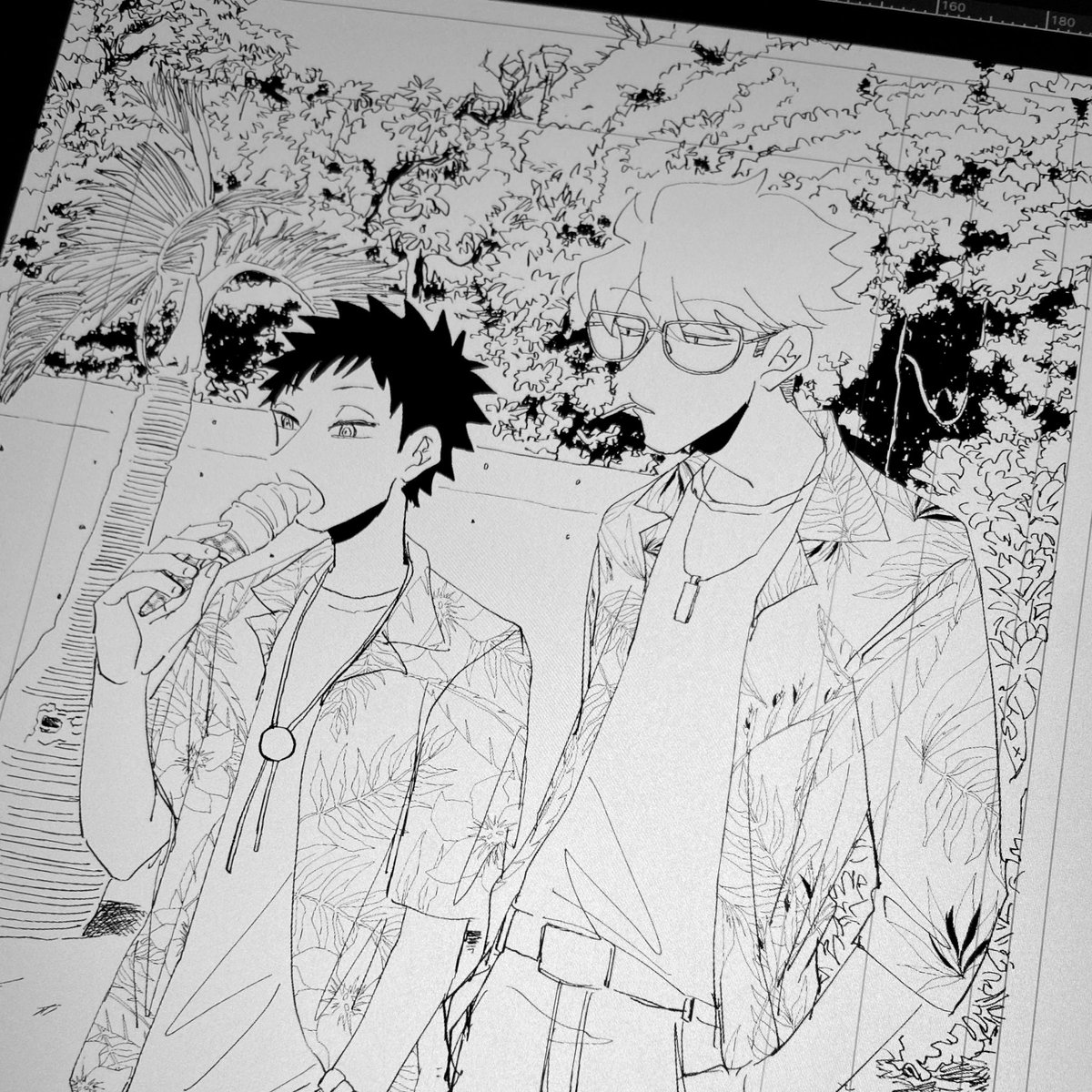 tonse_3's tweet photo. 穴埋めページに時間をかけ過ぎなんですけど描きたかったからしょうがない https://t.co/skay0tJl3V