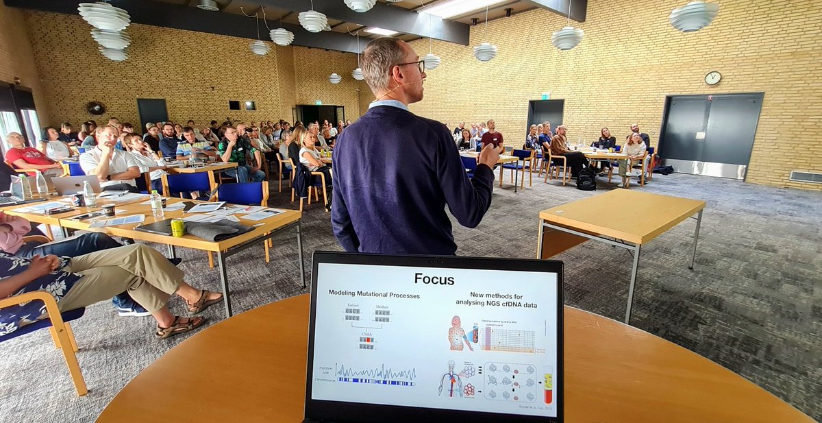 moma_dk's tweet photo. Two days with a lot of science, get-together and fun have ended. We loved all the interesting &amp; short flash talks from our busy cancer researchers, bioinformaticians, medical doctors, clinical academics and CellX initiative directors. See you next year for our annual seminar! https://t.co/Bp3WEu0df8