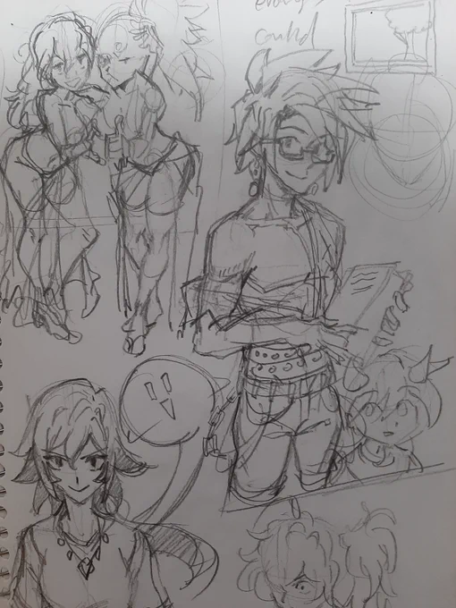 Assorted sketches and OC stuff 