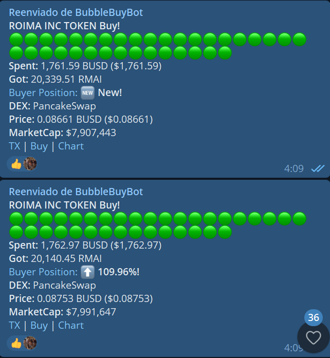 BonkPump's tweet photo. #RMAI continues to take strong steps and with its community we will go far... very far... space is the beginning #LifeZ #NFTs #Bitcoin #Crypto #BNB #BUSD #RMAI #ROIMA #Onbely #Spaceheroes #BingX #Pionex #Trading #Binance #CryptocurrencyNews #Whallet #BSCGems  #CoinMarketCap https://t.co/uyIRc0yuAT