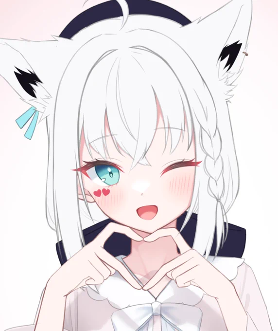 スプラの息抜きにフブちゃんのラフ 