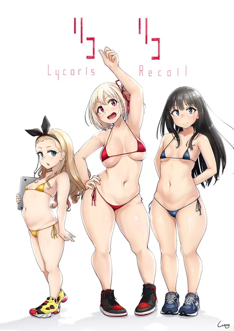 👙👙👙 #リコリスリコイル 