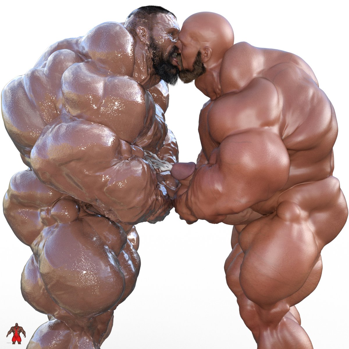 bmpowerful2's tweet photo. Drew and Luc kissing, Luc needs to give it
#bodybuilder #kissing #beard #bearded #patreon #3dart #muscles https://t.co/eBsUKhqmtk
