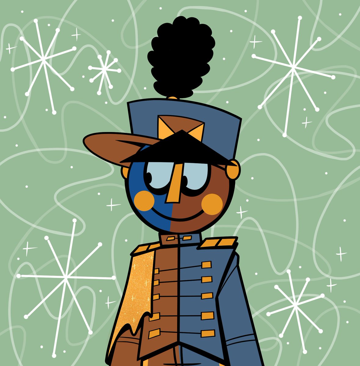 「funky clockboy 」|Roller Carson 🎢のイラスト