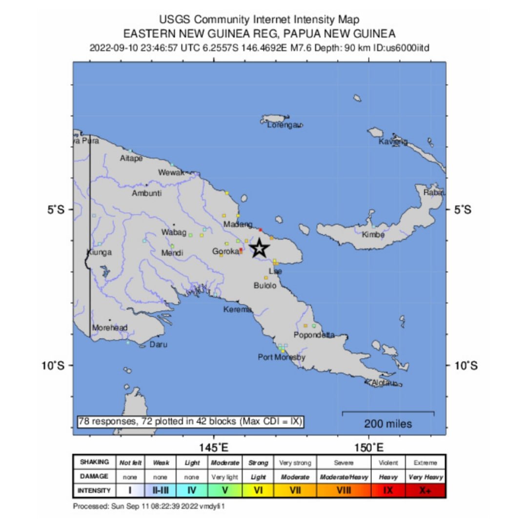 _GlobalCrisis_'s tweet photo. ❗️ M 7.5 #earthquake struck #PapuaNewGuinea &amp; no #tsunami warning was issued. The extent of the damage &amp; injuries is unclear at this time.
This area sits on the #Pacific Ocean’s “Ring of Fire,” a hotspot for #seismic activity due to friction between tectonic plates.
#GlobalCrisis https://t.co/t7X2MKeFEH