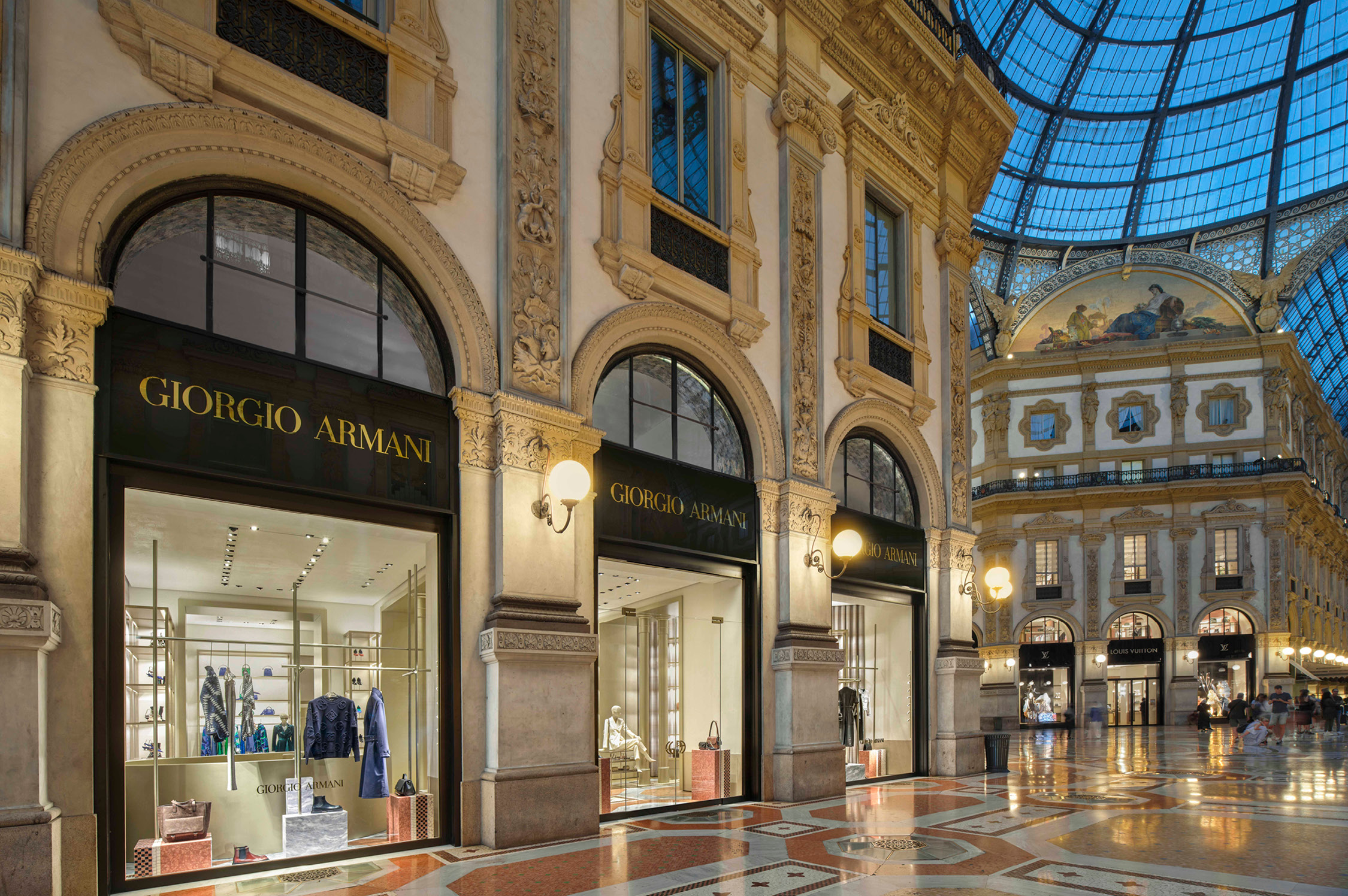 Armani on X: The #GiorgioArmani store in via Montenapoleone has reopened  and tonight will be celebrated with an exclusive cocktail   / X