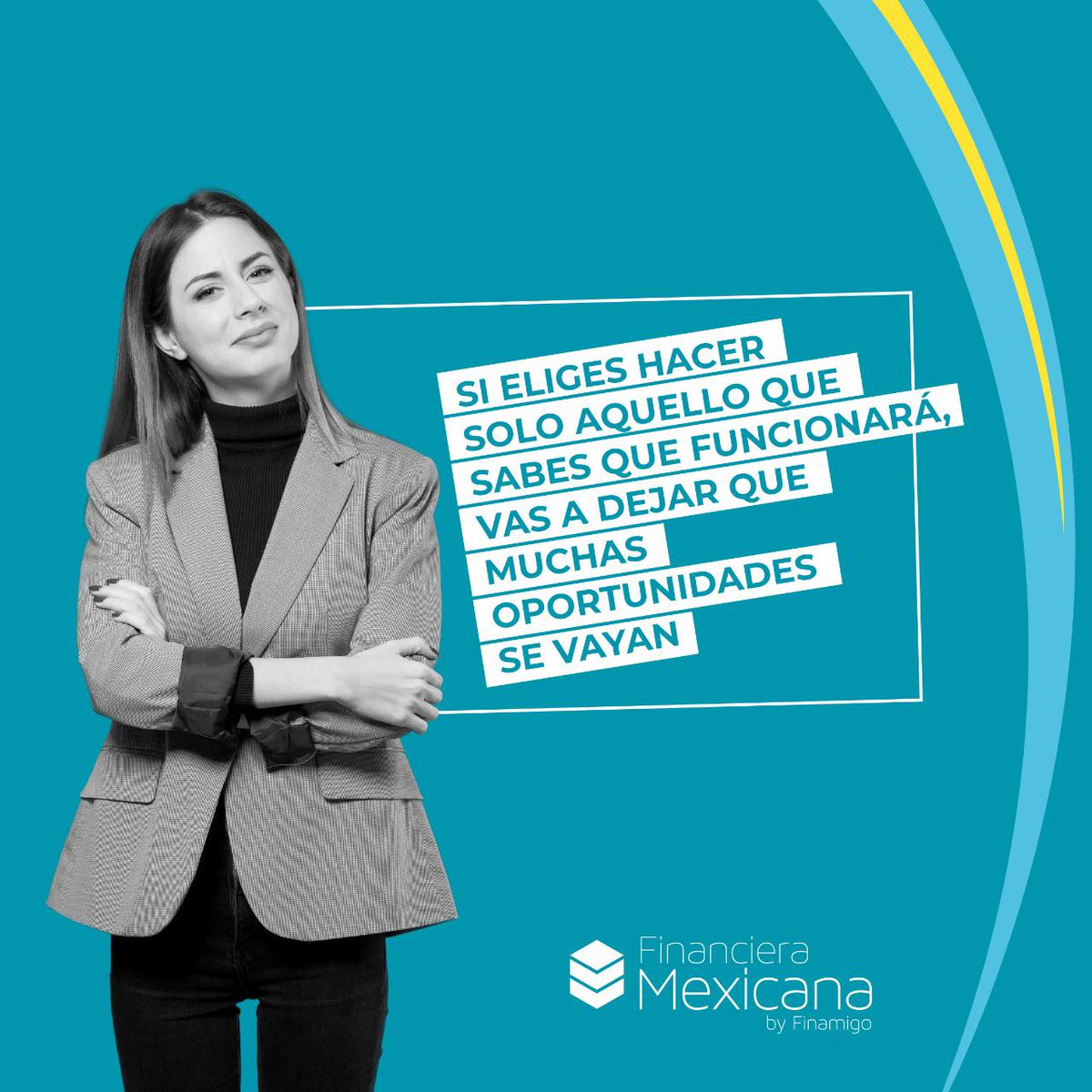 FinamigoMx's tweet photo. Te dejamos la frase del día de hoy.
Decídete a hacer cosas nuevas y crece tu dinero hoy. 
#inviertehoy #inversiones https://t.co/uV90LbOv8Z