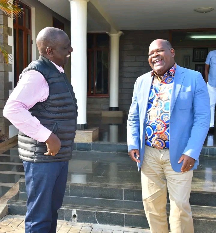GGMurugara's tweet photo. Karen, Saturday 10th September 2022

NAIROBI- KENYA.Our great pleasure today afternoon was to have a consultative session as leaders of Tharaka Nithi County with His Excellency the President of the Republic of Kenya, William Samoei Ruto.Tharaka Nithi County Government. https://t.co/WoFeOqN7gm