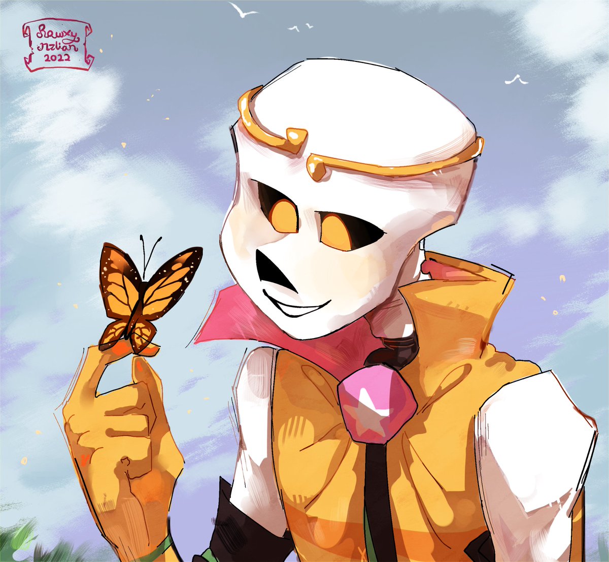 Thony_TheShrimpKing on X: Human Dream💛 - @JokuBlog #undertaleAU #dreamsans  #art  / X